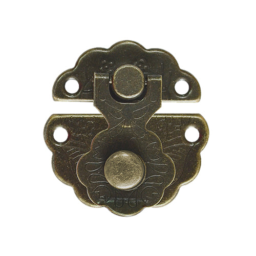 鈕扣式 箱扣- 青古銅色 YA022BK